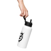 Image 3 of Stainless steel water bottle with a straw lid