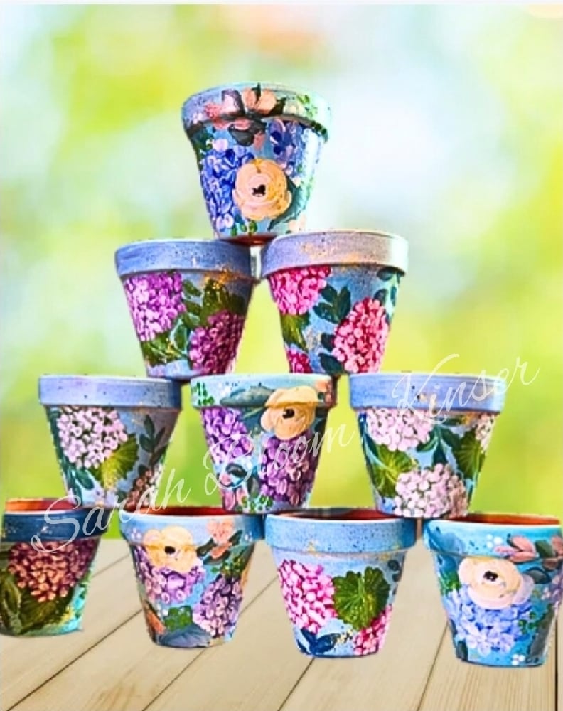 Image of Paint Night At The Porch #PaintingPots