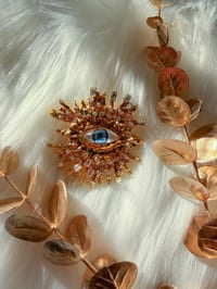 Image 1 of Evil Eye Statement Ring