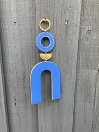 Image 1 of ROYAL ARCH WALL HANGING - Blue