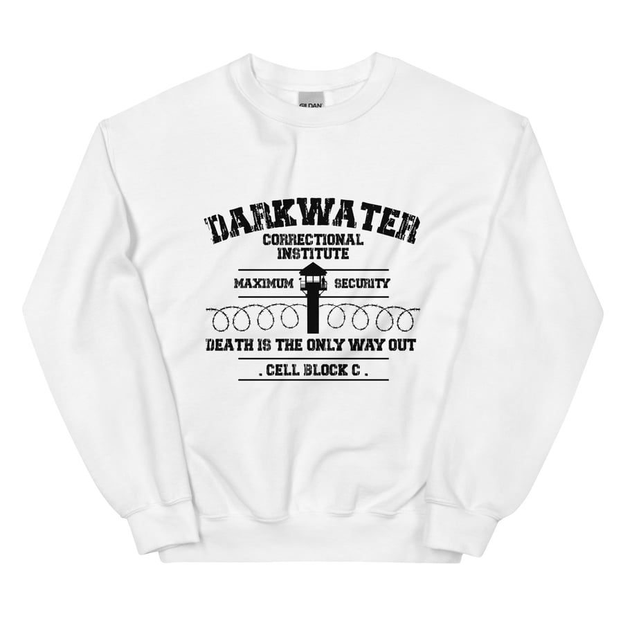 Image of Officially licensed Babalon Darkwater logo Unisex Sweatshirt