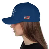 Image 6 of MAGA Make America Great Again - Flex Fit Structured Twill Cap