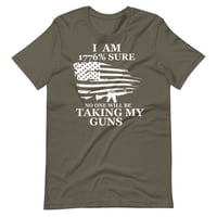 Image 7 of I Am 1776% Sure Unisex t-shirt from PatriotsCo.com