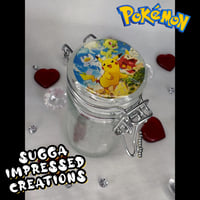Pikachu Sprigatito Fuecoco & Quaxy Mini Glass Stash