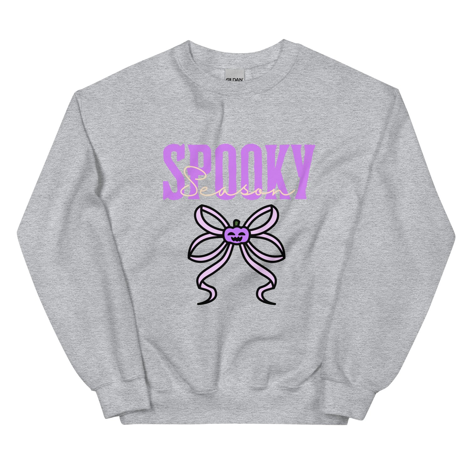 Image of Spooky purple ribbon Unisex Sweatshirt