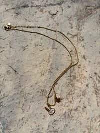 Image 1 of Y2K 18k Gold Bunny Necklace 