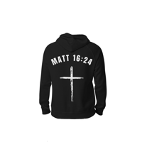 Image 1 of MATT 16:24 Hoodie (Softstyle athletic wear)
