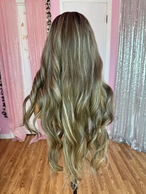 Image of Chanel curtain bang luxury (ready to ship)