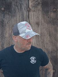 Image 2 of Spider Camo Trucker Cap