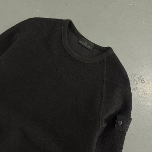 Image of AW 2021 Stone island wool / cotton Ghost sweatshirt, size medium