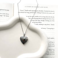 Image 2 of HEART LOCKET IN SILVER 