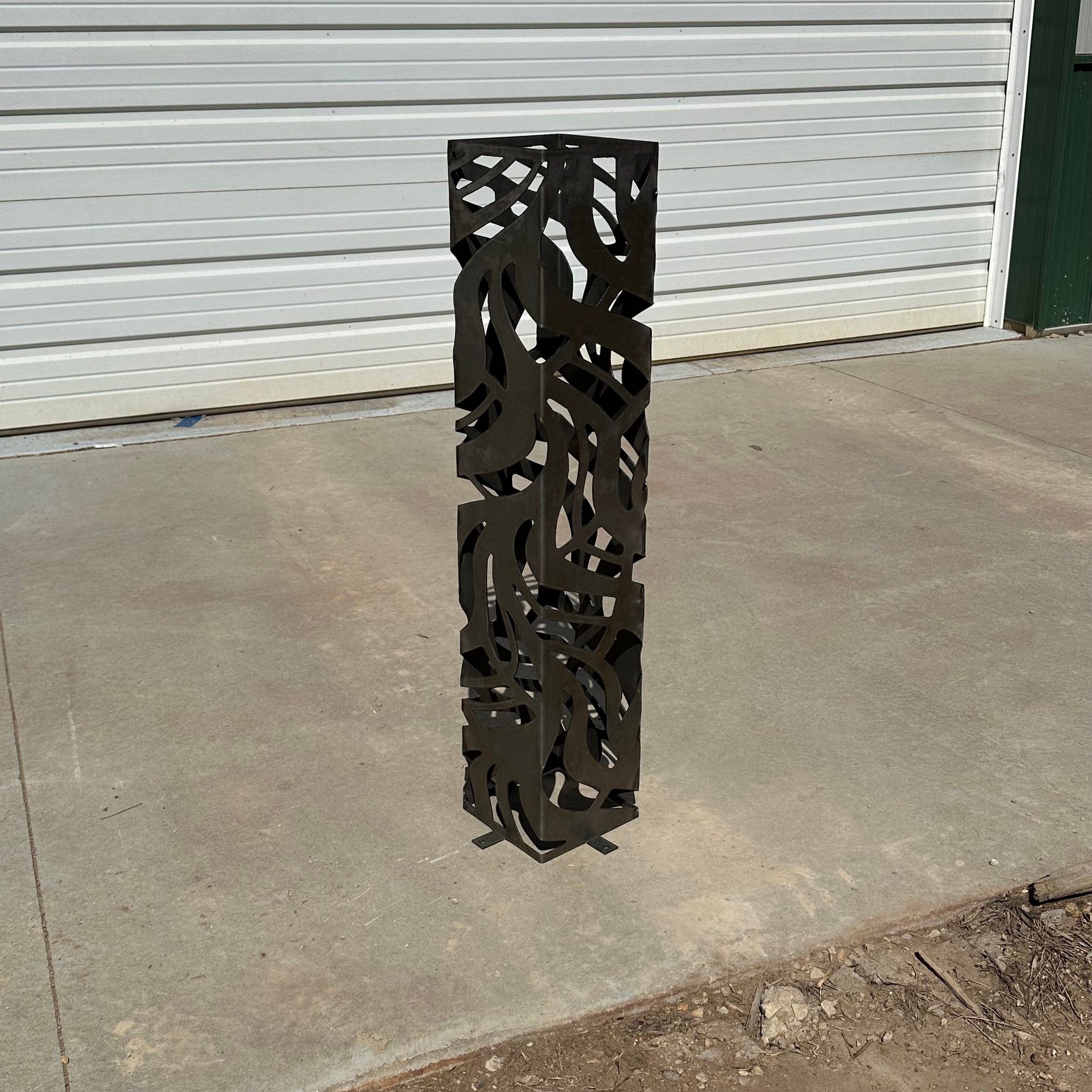 Garden Column - Wave/Ripple Pattern | Ricki and Sons