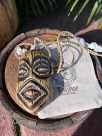 Tangaroa Tiki Pendant - Jungle Brown