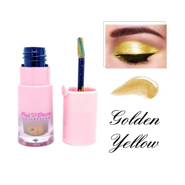 Image of Liquid Glitter Eyeshadow - Golden Yellow