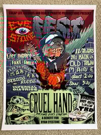 Eyestone Fest North Poster 18x24