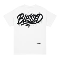Image 1 of Trubledera Blessed Script DryBlend® T-Shirt