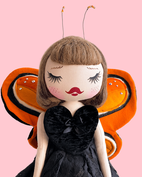 Image of FLY ME AWAY MEDIUM ART DOLL