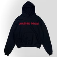 Black And Red Master Peace Hoodie