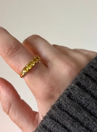 Image 2 of Citrine Half Eternity