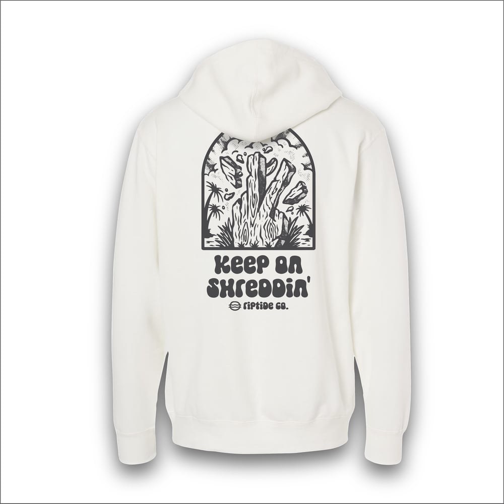 Keep On Shreddin’ Hoodie Pigment Ivory  (pre-order)