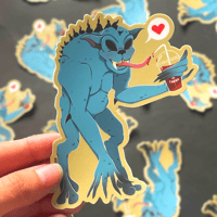 Image 1 of Chupacabra - Sticker