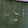 abalone x jade necklaces