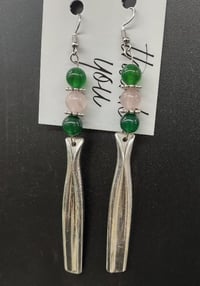 Image 1 of Handcrafted Spoon Earrings 