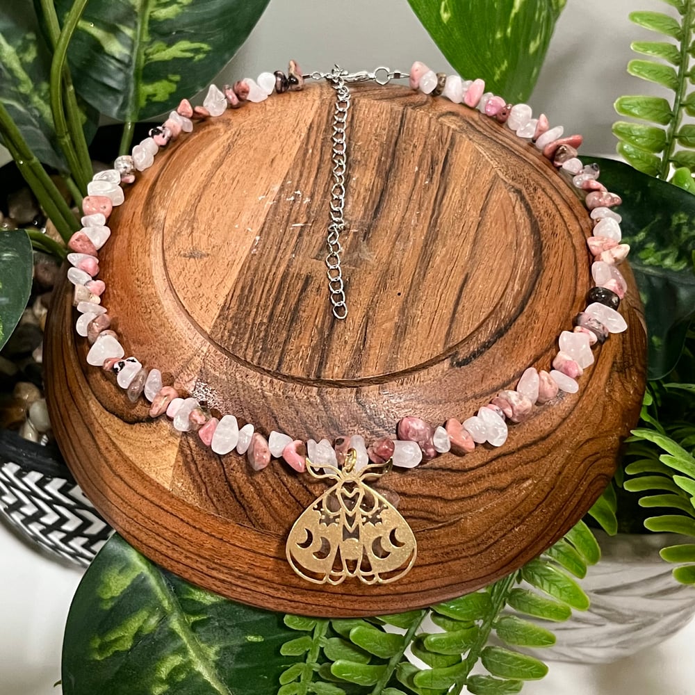 Lunar Moth Necklace