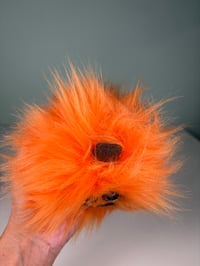 Image 3 of Weighted Mini Fluffy Jack-o’-Lanterns