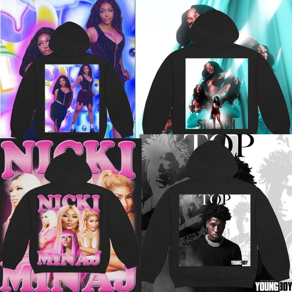 Image of Celebrity Graphic Hoodies