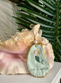 Mermaid Oyster Shell Ornament 2