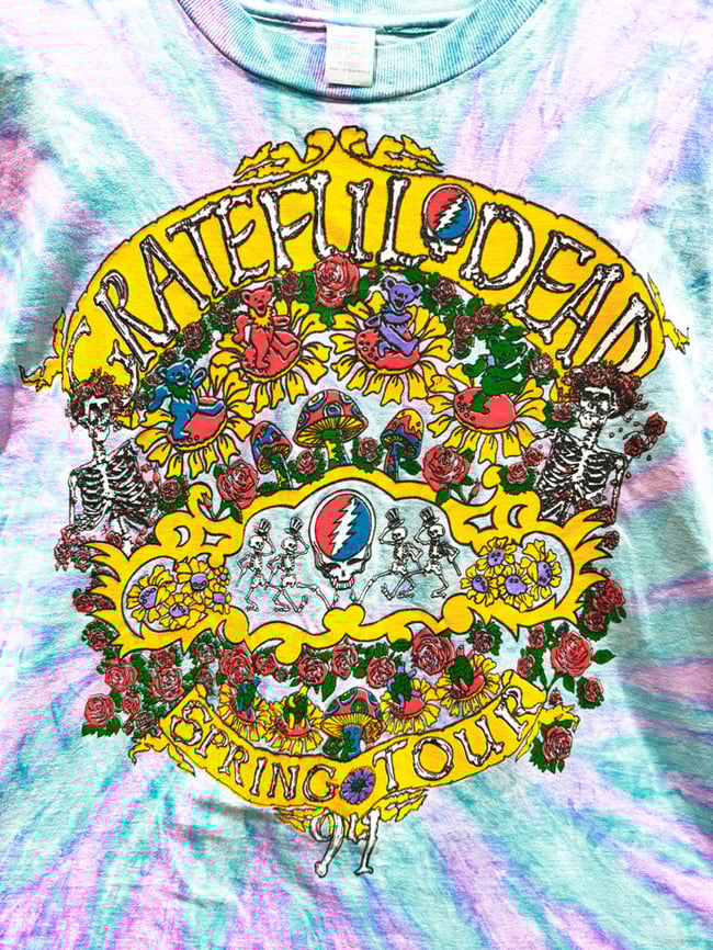 Grateful Dead 1994 Spring Tour Lot T-Shirt - Size L