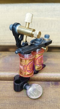 Image 2 of custom handmade liner tattoo machine black