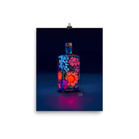 Image 2 of Bottled Neon Garden Poster (frame not included)