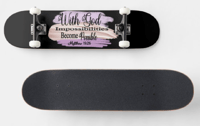 Image 4 of With God all things are possible 7 3/4" Skateboard 