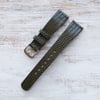 40’s Style Dk. Green Lizard Strap