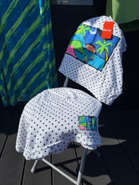Image 2 of 80’s Tropical Shorts Set M/L
