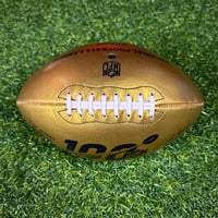 Image 5 of 2019 Wilson NFL Authentic 100th Anniversary Gold Honors Award Football Trophy