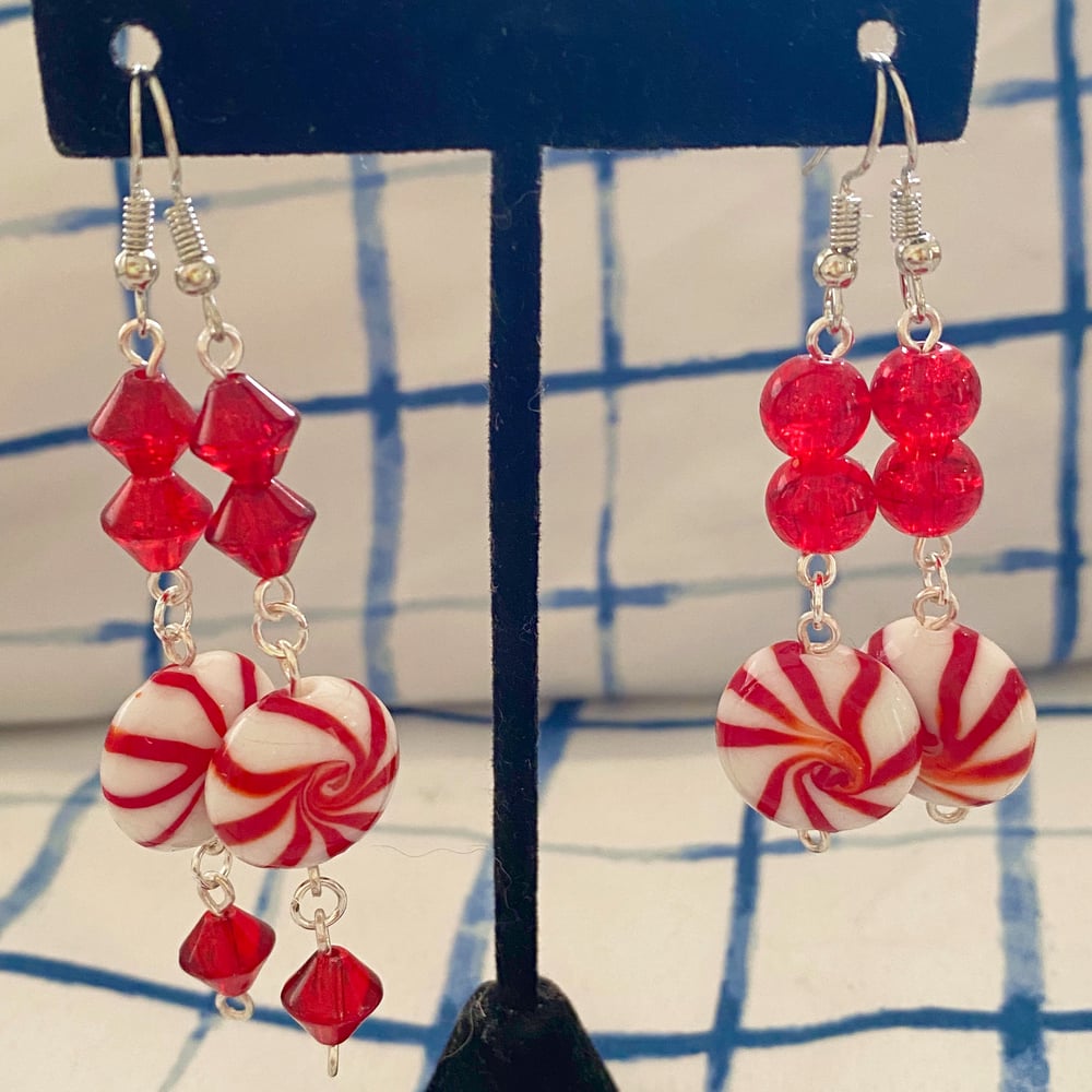 Image of holiday earrings