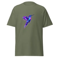 Image 6 of Unisex classic tee, Radiant Jewel Hummingbird Tee