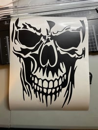 Image 2 of Sliding Window  Skull Vinyl Decal 2009-2024 RAM