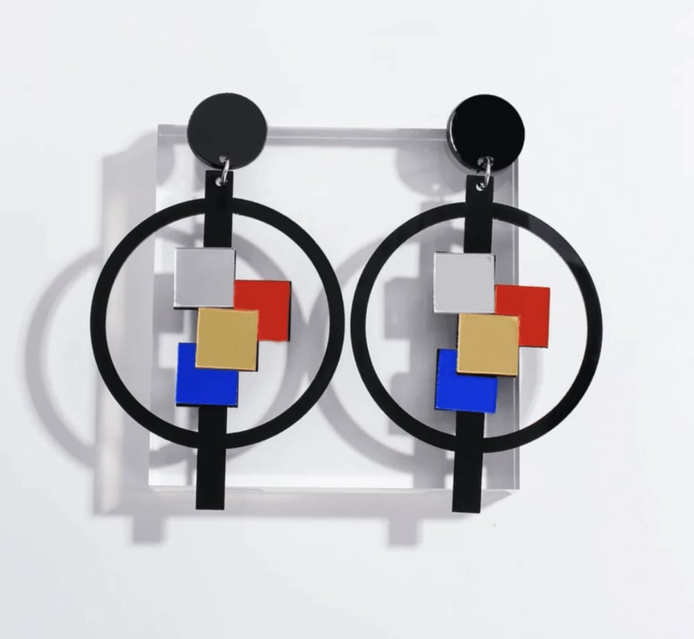 Image of “Geographic Earrings”