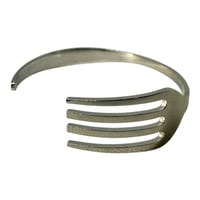 Image 1 of Fork it Silver Bracelet 