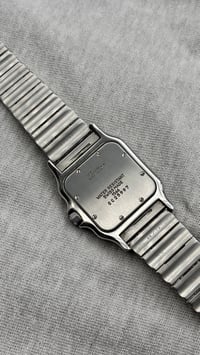 Image 4 of Cartier Santos Galbée - Grey dial - 1566