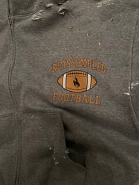 Image 3 of R Football Double Zip Hoodie 