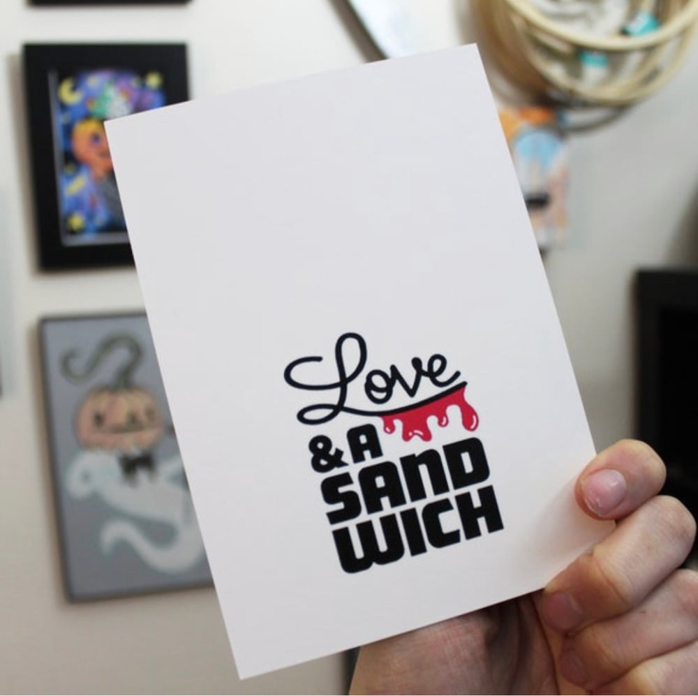 Dead or Whatever Postcard Print