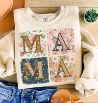 Mama Floral Sweatshirt/Tee