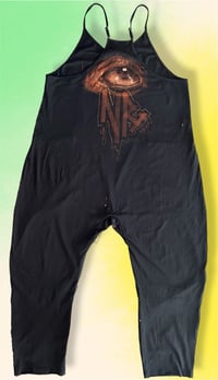 Image 2 of “VENUS EYE TRAP” BLEACH PAINTED OVERSIZED JUMPER MEDIUM