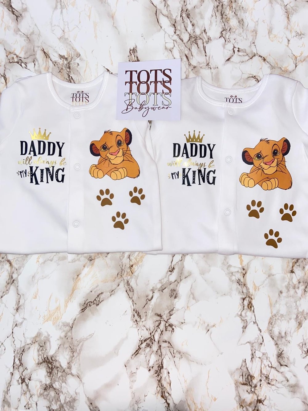 Daddy King Sleepsuit 