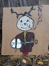 Image 2 of Pumpkin Playing Banjo 2